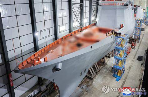 DPRK designates nuclear-capable warship KJK