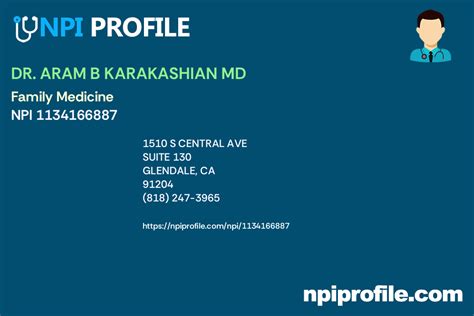 DR. ARAM B KARAKASHIAN MD NPI 1134166887