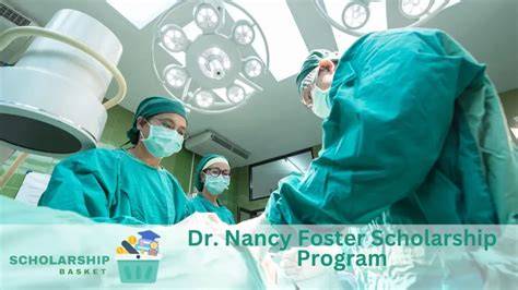 Dr. Nancy Foster Scholarship Program - raincitystudios.com