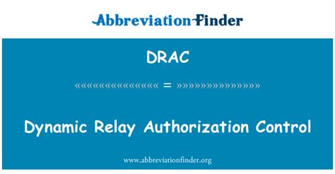 DRAC - definition of DRAC by The Free Dictionary