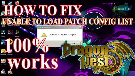 dragon nest sea unable to load patch config list - elchoricharrua.com