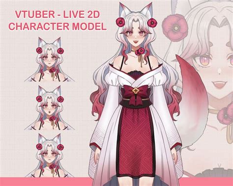Draw vtuber model, live2d vtuber live 2d rigging avatar anime ... - Fiverr - muktibox.com