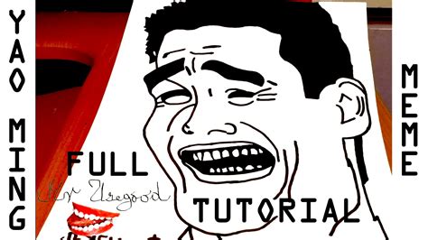 DRAWING TUTORIALFULL How to Draw MemesMeme Faces Step by Step Easy