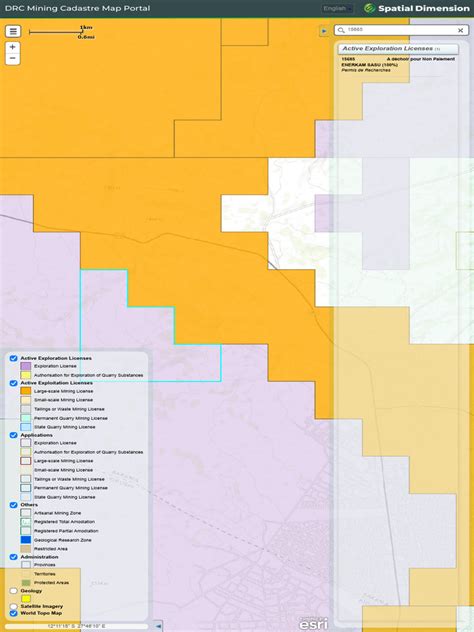 DRC Mining Cadastre Map Portal - Spatial Dimension … - wintechmobiles.com