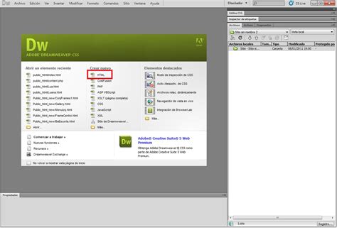 dreamweaver cs6 - elchoricharrua.com