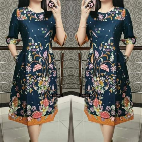 dress batik pesta modern - elchoricharrua.com