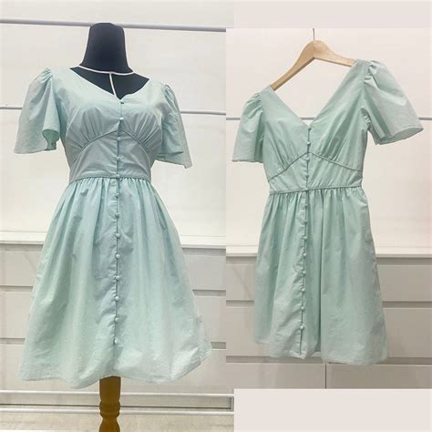 dress biru tosca - elchoricharrua.com