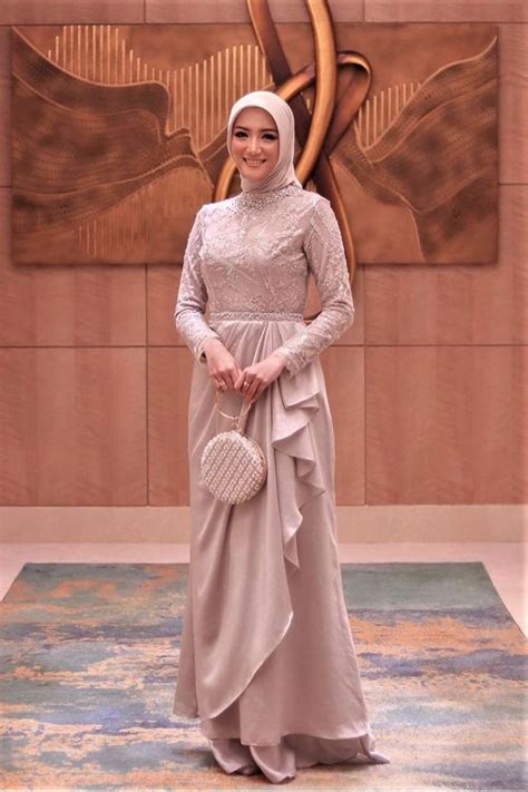 dress brokat hijab modern - elchoricharrua.com