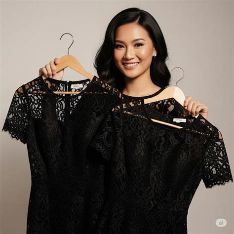 dress brokat hitam - elchoricharrua.com