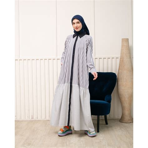 dress garis garis - elchoricharrua.com