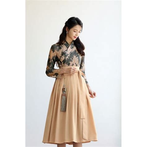 dress korea selutut - elchoricharrua.com