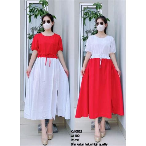 dress merah putih - elchoricharrua.com