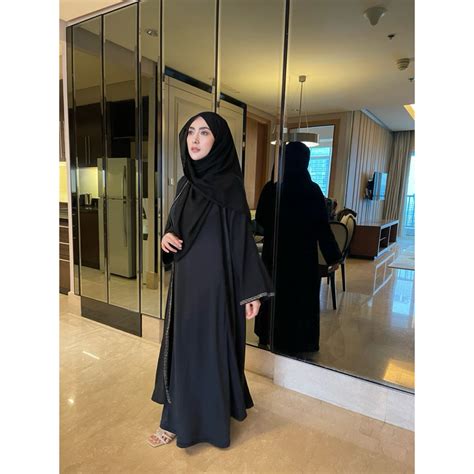 dress muslim hitam - elchoricharrua.com