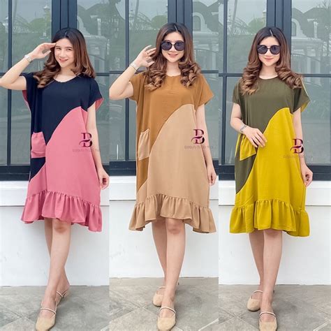 dress santai selutut - elchoricharrua.com