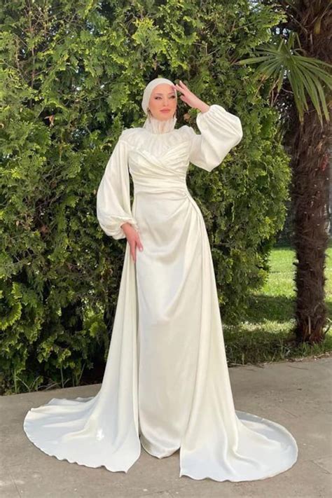 dress satin muslim - elchoricharrua.com