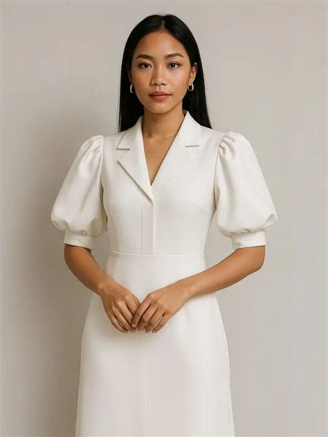 dress warna putih - elchoricharrua.com