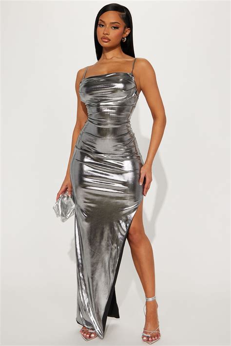 dress warna silver - elchoricharrua.com