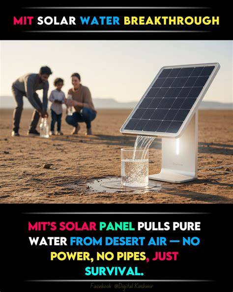 Drinking water from thin air - DIY Solar Power Forum - raincitystudios.com