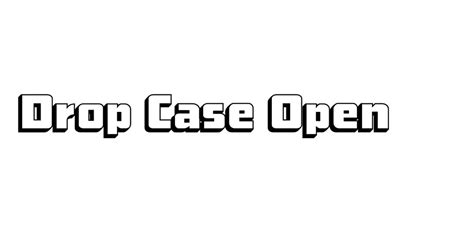 drop case open font free download - elchoricharrua.com