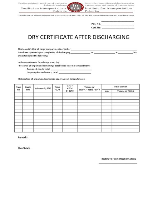 dry certificate - elchoricharrua.com