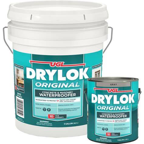 DRYLOK® Original Latex Masonry Waterproofer - raincitystudios.com