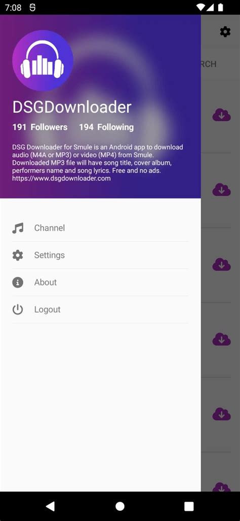 DSG Downloader for Smule APK Download for Android 