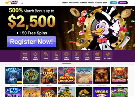 duckyluck casino - elchoricharrua.com