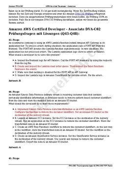 DVA-C02 PDF Testsoftware