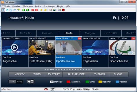 DVB viewer - your software for TV and Radio - Downloads