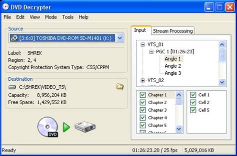 DVD Decrypter  (v3.5.4.0)