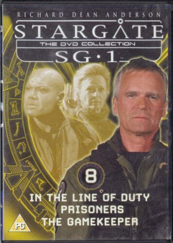 DVD Stargate SG1 8: In The Line of Duty/Prisoners /The Gamekeeper