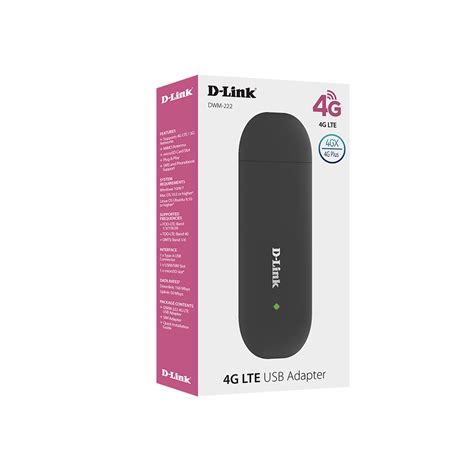 DWM‑222 4G LTE USB Adapter D-Link