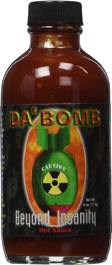 Da Bomb Beyond Insanity Hot Sauce, Bottle - Amazon.fr