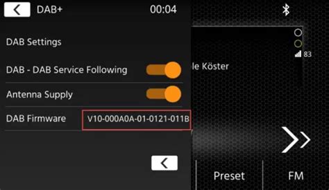 Dab Firmware Update