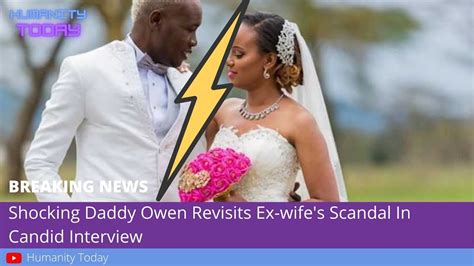 Daddy Owen revisits ex-wife