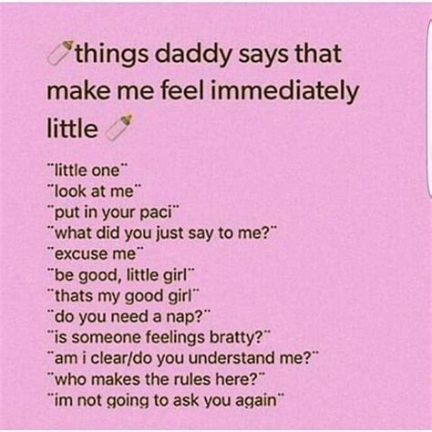 Daddy Says