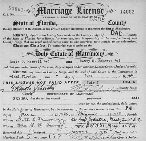 Dade marriage license. Skip to main content 