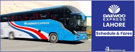 Daewoo Express Lahore to Gujranwala Bus Route - UrduPoint