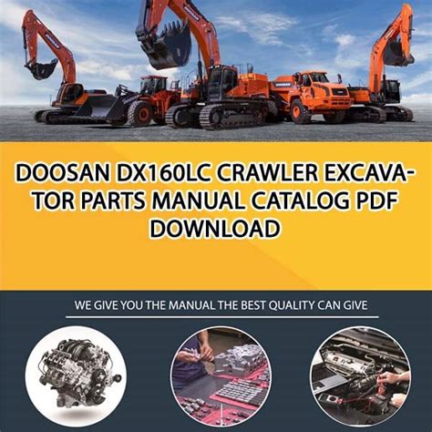 Daewoo doosan dx160lc excavator service parts catalogue manual instant download. - 2004 acura tl coil over kit manual.