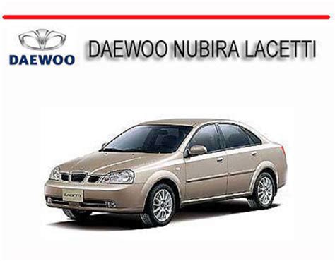 Daewoo lacetti 2002 2008 repair service manual. - Nissan xtrail t30 benzina diesel servizio officina riparazione manuale 2001 2007.