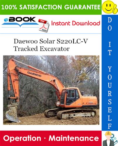 Daewoo solar s220lc v tracked excavator operation maintenance manual download. - 2015 mercury 150 hp efi manual.
