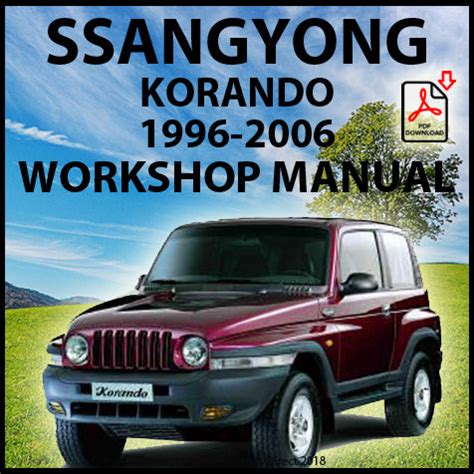 Daewoo ssangyong korando car workshop officina manuale di riparazione manuale di servizio. - Conferências e debates do 1o. encontro internacional de jornalismo.