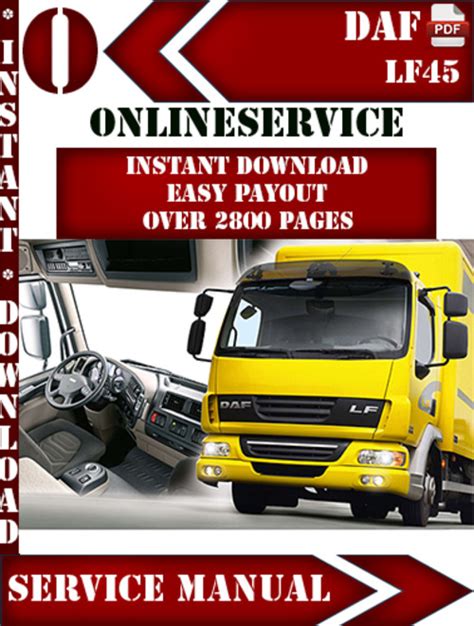 Daf lf 45 digital service reparaturanleitung. - National police officer selection test study guide.