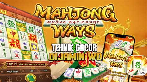 Daftar Slot Deposit Dana Mahjong adalah Anti 1 pasar & benar Ways
