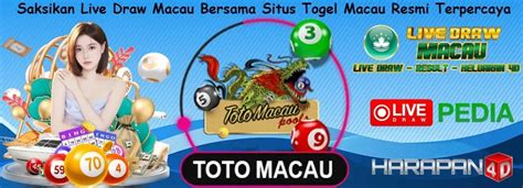 Daftar dan login togel hongkong. Live draw macau.
