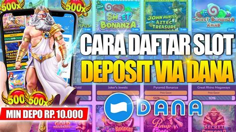 Daftar slot olympus via dana. Langsung dari bandar hari.