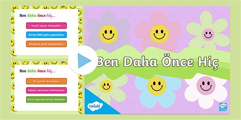 Daha önce hiç Blogu. 