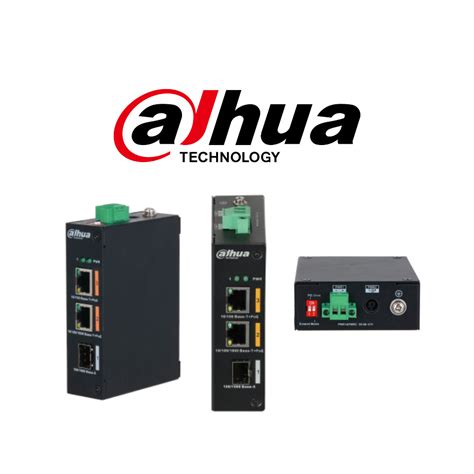 Dahua PFS3103-1GT1ET-60 Switch industrial 2 puertos PoE Dahua