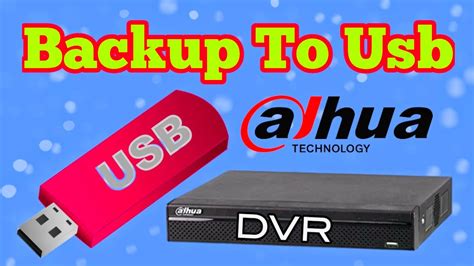 Dahua backup to usb.  Learn how to export video files to USB and utilize analytic...