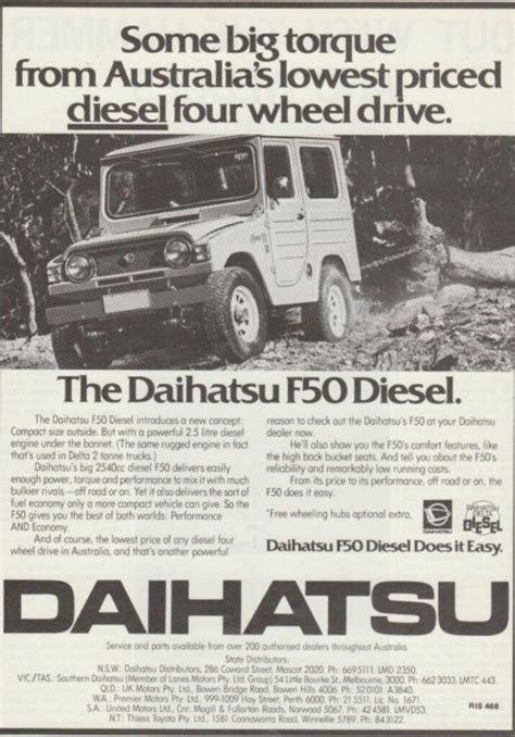 Daihatsu 4 wheel drive workshop manual f60. - Mitsubishi fd100 fd115 fd135 fd150a forklift trucks service repair workshop manual download.